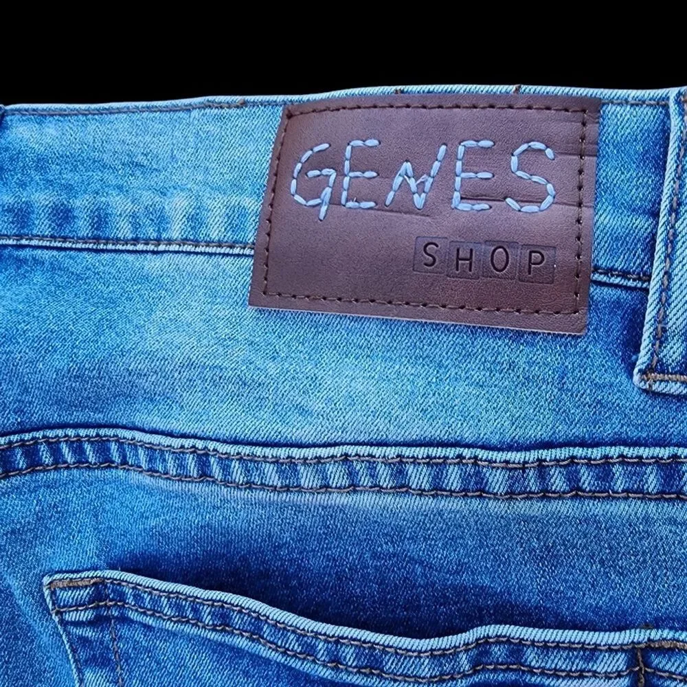 Genes‎ Shop Bowery Slim Fit Denim Jeans Mens 34 x 30 Casual Everyday Simple